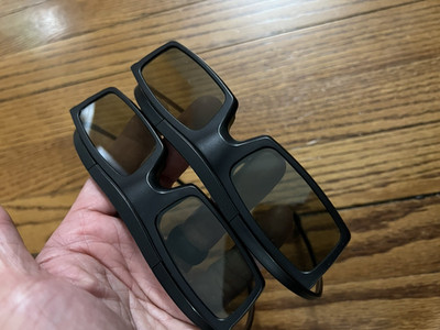Samsung Active 3D Glasses for 3D TV, Black Pair (2 Pack)