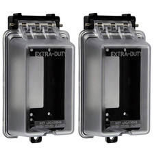 Outdoor Outlet Cover Extra-Duty In-Use Weatherproof Outdoor