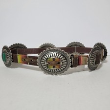 Ariat Ladies Serape Western Belt Conchos A1530897 Size Medium NWT