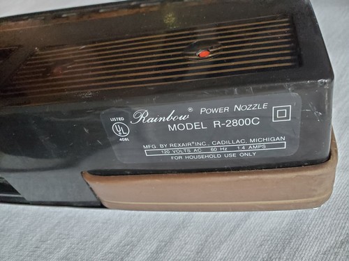 UGELLO DI ALIMENTAZIONE VINTAGE RAINBOW D4C CON BACCHETTA PORTACAVO - USATO/TESTATO BUONO - Foto 19 di 24