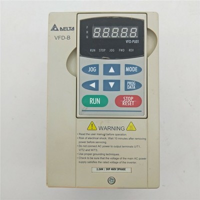1PC used VFD022B43B   Inverter AC Drive 2.2KW 3HP Tested ok *uq