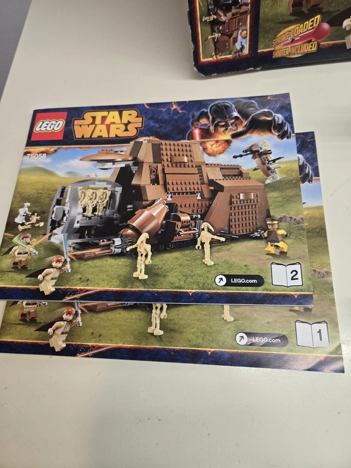 LEGO Star Wars MTT 75058 Completo EXCEPTO UNA MINIFIGURA Caja Manuales Foto 3 de 4