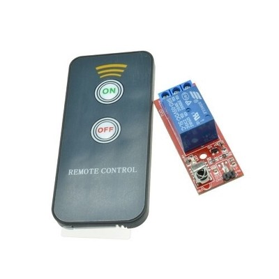 1 Channel Infrared Switch Relay Driving Module Board 12V Remote Controller *cc