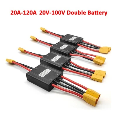 MARKENLOS Double Battery Discharge Converter For E-bike 20V-100V 20A-120A Dual Battery AUK