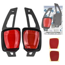 BRANDT Schaltwippen Verlängerung SET ALU SCHWARZ für VW Polo VI GTI AW AB 2021