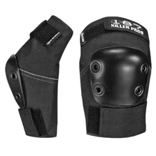 187 Killer Pads - Black Pro Elbow Pads - Sold In Pairs