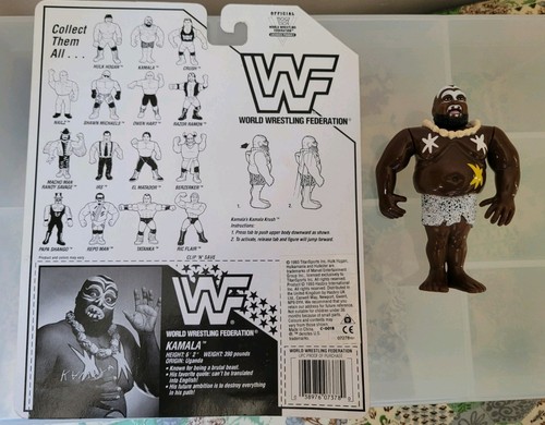 Hasbro WWF Wrestler Kamala 1990s...