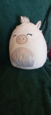 Original Squishmallow White Cute Unicorn Soft Plush Animal Mystical Toy Sophia