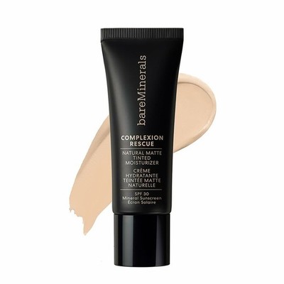 Feuchtigkeitscreme mit Farbe bareMinerals Complexion Rescue Birch Spf 30 35 m