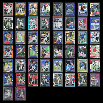 Huge Premium Donruss Optic #'d Lot - 50 MLB Baseball Cards - Bulk | Dealer