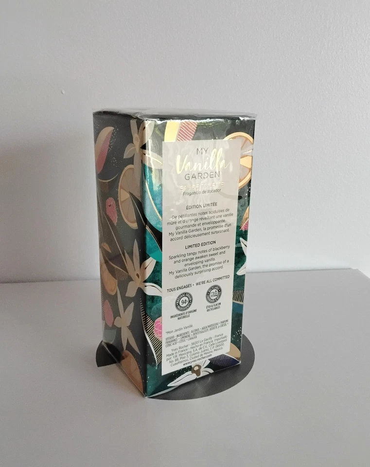 Туалетная вода для женщин Yves Rocher My Vanilla Garden 100 мл ограниченный выпуск НОВАЯ/ЗАПЕЧАТАННАЯ - Изображение 3 из 4