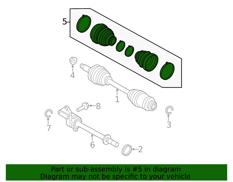 Kit de arranque original Ford AE5Z-3A331-A Foto 2 de 4
