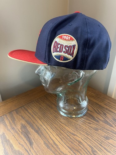 Boston Red Sox B Logo SnapBack Collezione Cooperstown American Needle - Foto 2 di 7