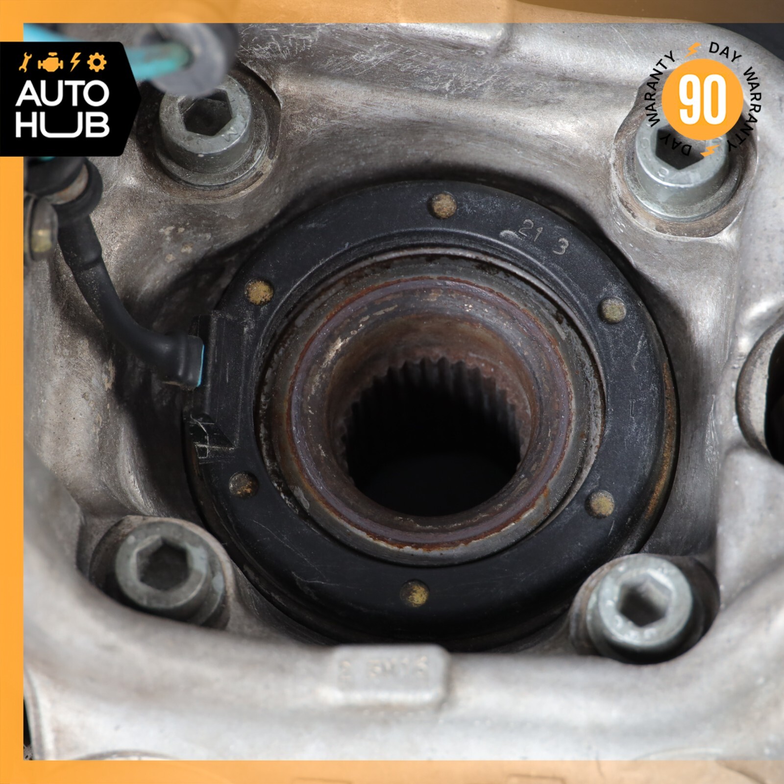 02-04 Maserati Coupe 4200 Rear Right Side Spindle Knuckle Hub OEM