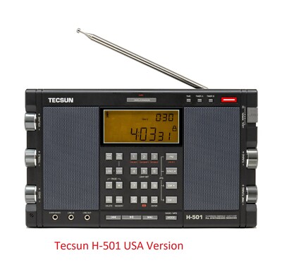 Used Tecsun H-501 AM FM Shortwave Single Side Band with DSP triple conversion