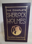 THE COMPLETE SHERLOCK HOLMES 1992 Leather Bound HC Book Barnes & Noble - NEW