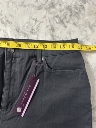 Gloria Vanderbilt Amanda Grey Twilight Denim Slimming Pants 14 Average NWT - Picture 6 of 13