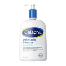 Cetaphil Daily Facial Cleanser 20oz – Sensitive & Oily Skin – Gentle, Soap-Free,