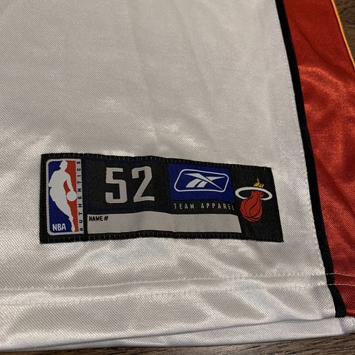 Dwyane Wade Reebok Mens Authentic Game Miami Heat White Home Jersey Size 52 - Picture 3 of 11