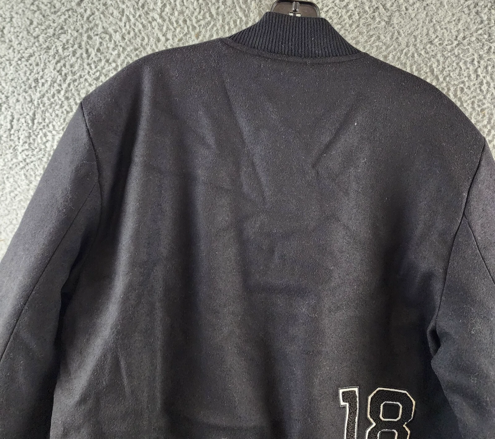 AC Milan Coach Jacket Men's M Black Full Front Button Closure With Side Pockets image 7
