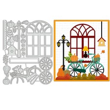1pc Bicycle Carbon Steel Cutting Dies Stencils for Scrapbooking Photo Album tive