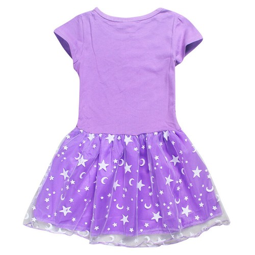Kid Girl Spider Stacy Gwen Rainbow Star Dress Birthday Party Cosplay Fancy Dress - Picture 22 of 49