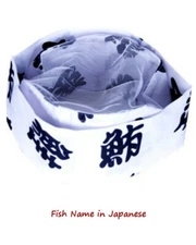 Japanese restaurant chef hat Sushi chef skull hat Sushi chef cool vent chef hats