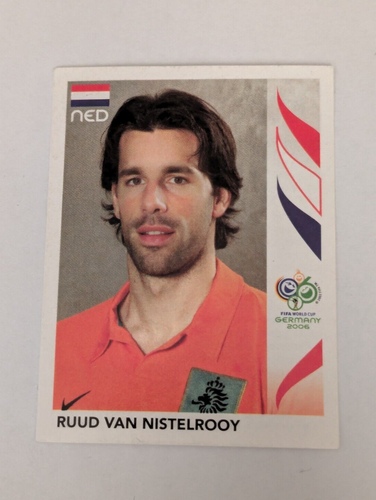 Pegatina Ruud Van Nistelrooy 2006 Panini Mundial 2006 Países Bajos #241 - Imagen 2 de 5