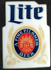 MILLER LIGHT BEER STICKER “CHILL TIME” 2 1/2 x 3 1/2”￼ SUPER THICK STICKER