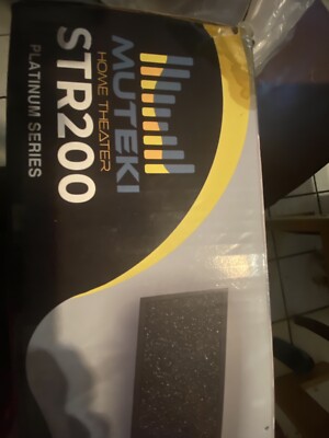 Muteki Soundbar, Home Theater, Speaker System STR200 Platinum Series - NEW