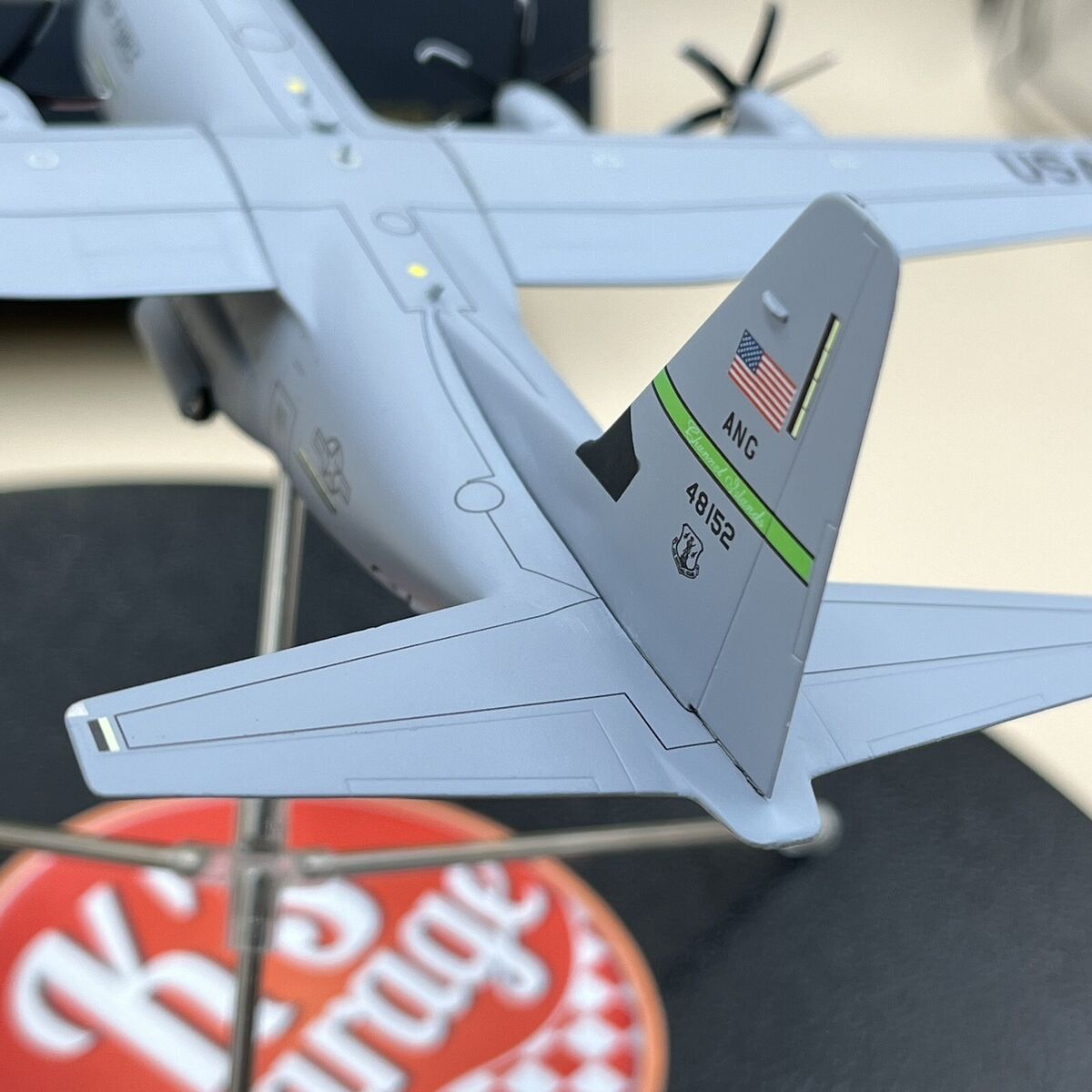 Gemini 1/200 U.S. AIR FORCE Lockheed C-130J CA ANG Channel Gemini 1/200 U.S. AIR FORCE Lockheed C-130J CA ANG Channel