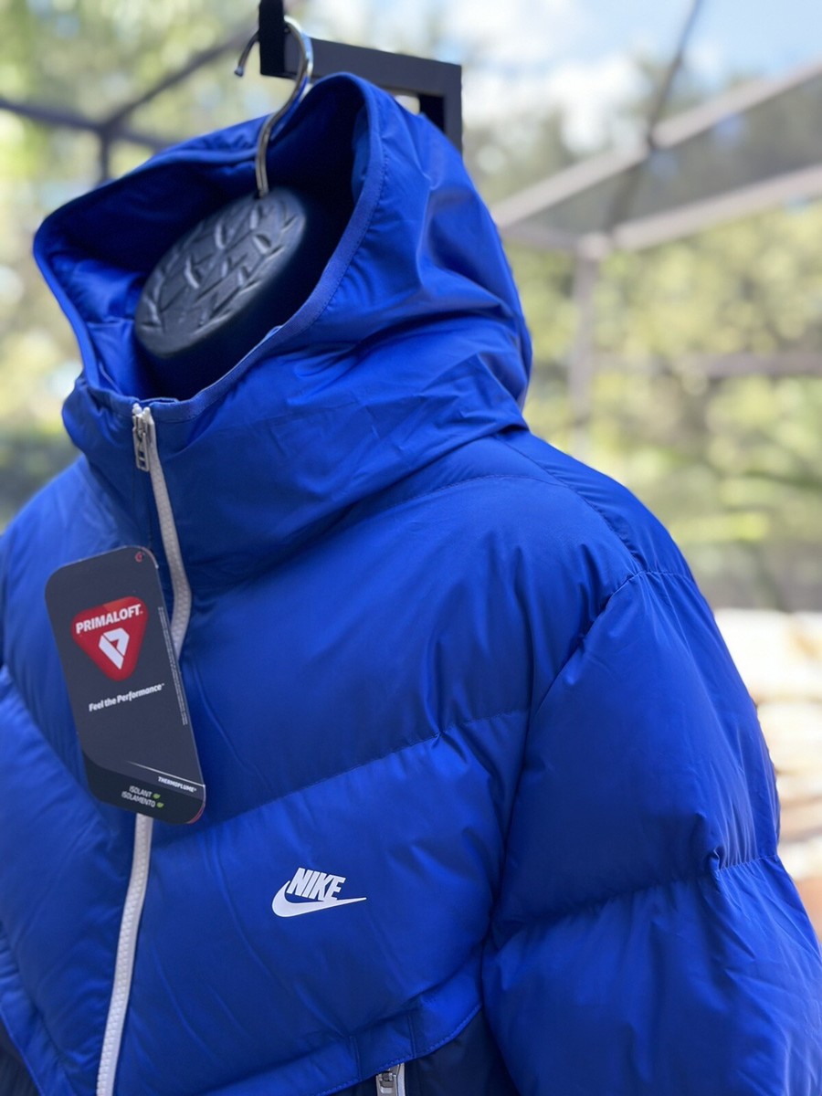 NIKE primaloft puffer jacket XL ダウン Nike Sportswear Club Puffer Jacket PrimaLoft Red Men's Size