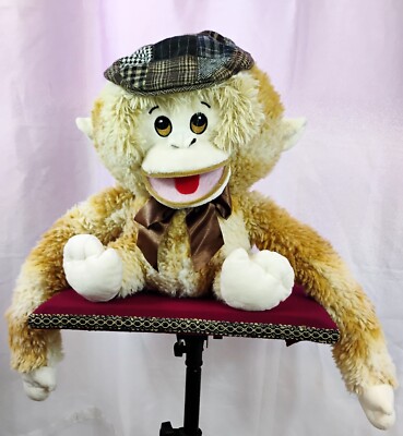 Monkey ventriloquist figure dummy puppet 13x10x10                            #59