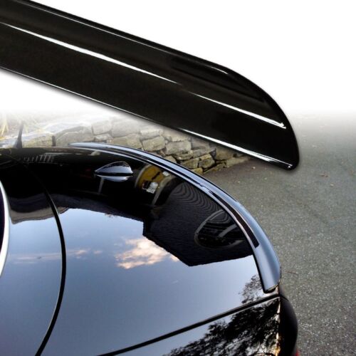 Fyralip Y22 Painted Black Trunk lip Spoiler For Benz SLK Class R171 05-07 - Picture 1 of 3