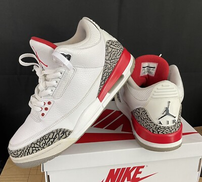 Size 10.5 - Jordan 3 Retro Hall of Fame 2018 USED- NO BOX 136064