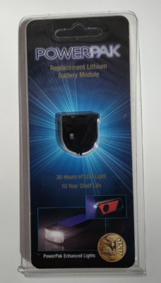 PowerPak Replacement Lithium Battery Module 30 Hours LED Light 10 Year ...