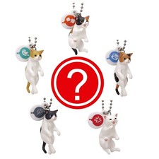 Japanese Blind Box Animal Cute Cat Keychain Mini Figure Surprise Tiny Toy
