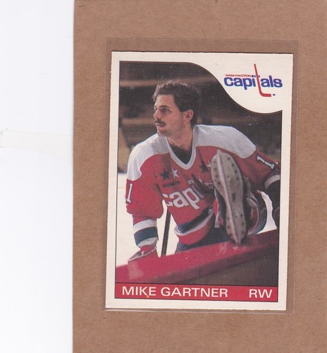 Mike Gartner #46 1985 O-Pee-Chee card