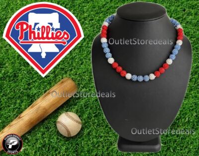 Bryce Harper Phillies Rhinestone CZ Crystal Disco Ball Bead Baseball ...