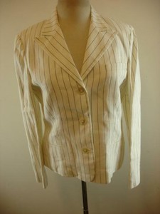ralph lauren white linen blazer