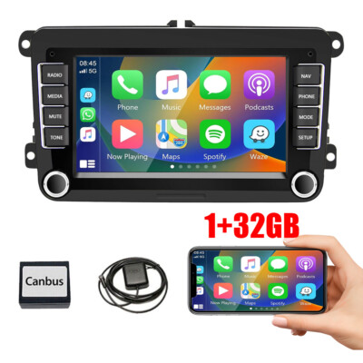 Autoradio RCD330 RCD360 PRO2 Carplay Android Auto BT Für VW Golf CADDY PASSAY CC