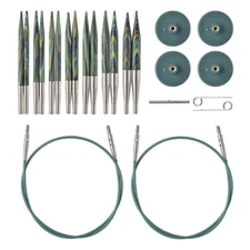 Caspian Options Short Interchangeable Circular Set by Knit Picks