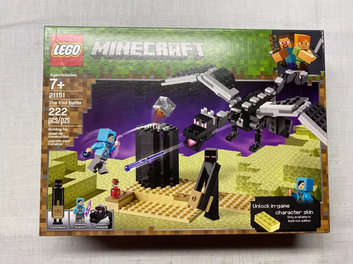 LEGO 21151 Minecraft The End Battle Collectible Toy