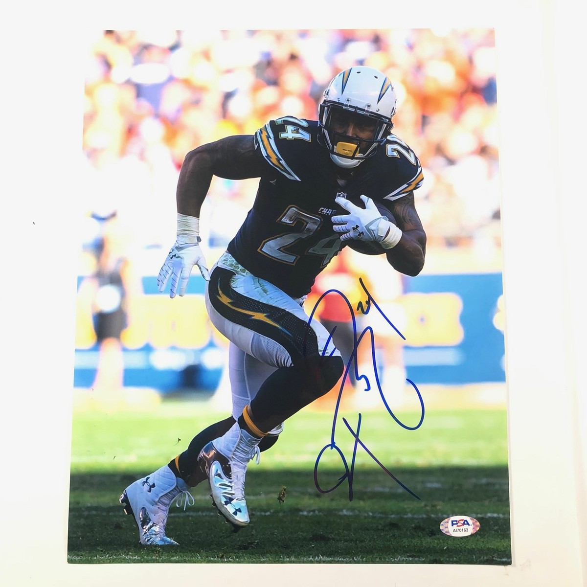 Ryan Mathews signed 11x14 photo PSA/DNA San Diego Chargers