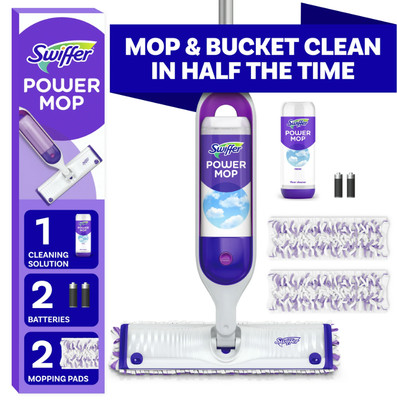 Swiffer Power Mop, Floor Cleaner, Tile, Vinyl, Laminate, Wood, Floor Cleaner