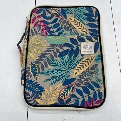Floral ''Small Size Large Capacity'' Multi-functional File Bag Document Portfolio
