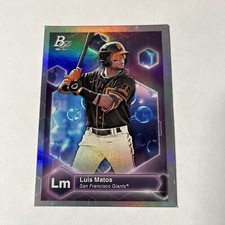Luis Matos 2022 Bowman Platinum Precious Elements #PE-19
