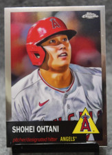 2022 Topps Chrome Platinum Anniversary Shohei Ohtani #1 Base Image Variation SSP
