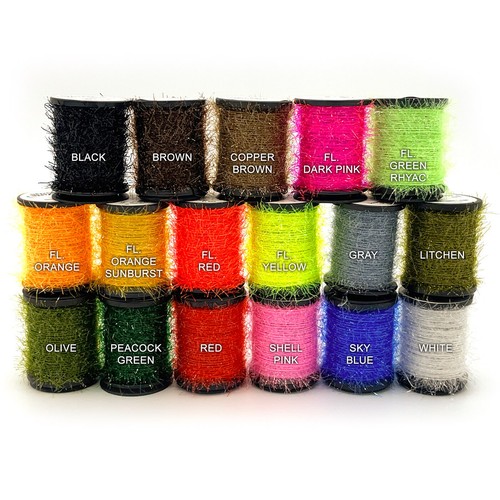 SEMPERFLI STRAGGLE LEGS - Fly Tying Chenille - 17 Colors Available NEW! - 第 1/20 張圖片