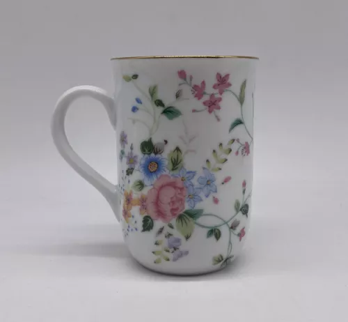 Vintage Otagiri Porcelain Mug Floral Pattern Made In Japan
